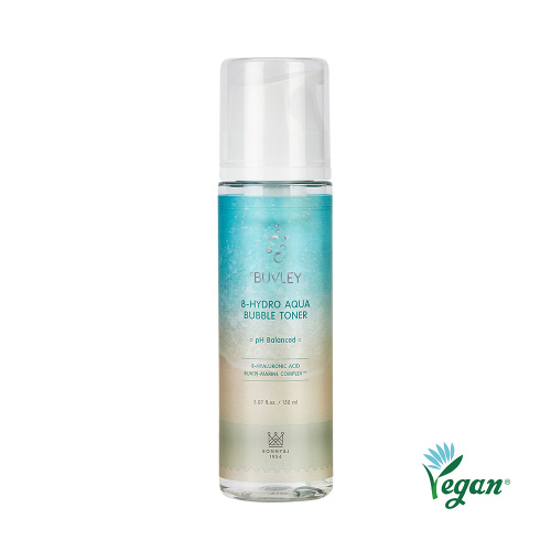 Нежный аква-мусс для увлажнения кожи с океанич. комплексом/ Buvley 8-Hydro Aqua Bubble Toner 150 мл BUVLEY - anti-age косметика